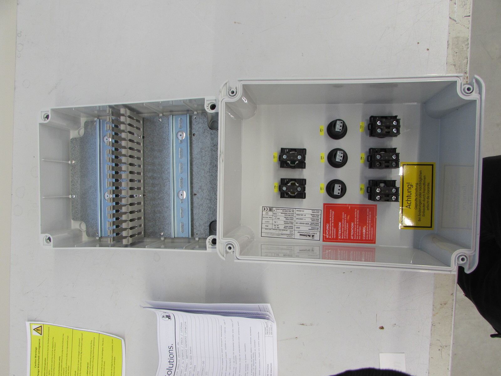 Control panel egg collection